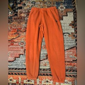Kids of Immigrants FW21 Men’s Orange “Love” Sweatpants, Size S